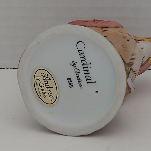Vintage Baby Cardinal Ceramic Bird Figure - Picture 4 of 9